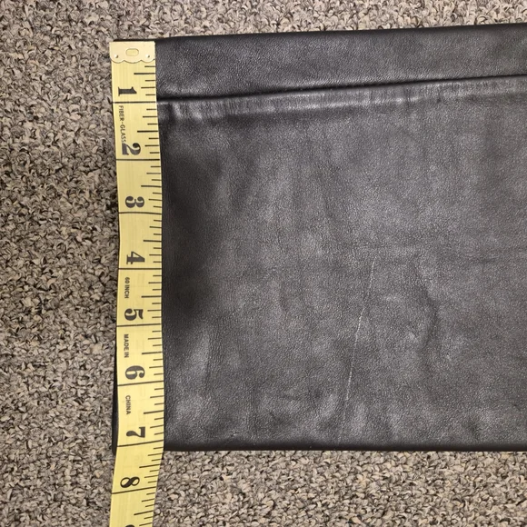 Discounted !Rob Amsterdam  "DUSCOUNTED" Men's Black Leather Pants - Picture 8 of 16